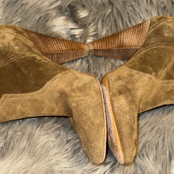 EUC Isabel Marant Etoile Roxann Suede Bootie Western Boot Size EU 41 - Picture 4 of 11